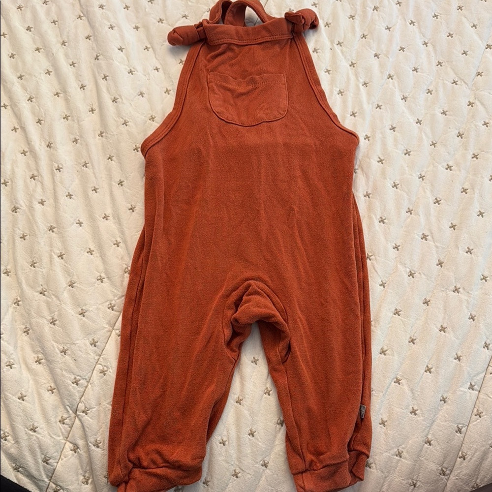 Kyte BABY Terracotta Overalls